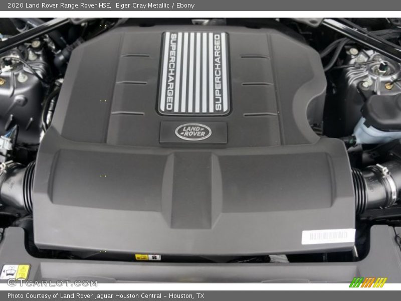 Eiger Gray Metallic / Ebony 2020 Land Rover Range Rover HSE