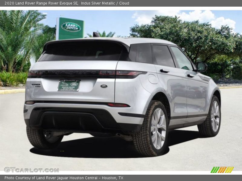Indus Silver Metallic / Cloud 2020 Land Rover Range Rover Evoque SE