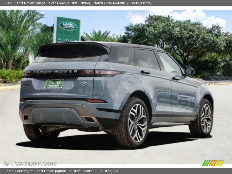 Nolita Gray Metallic / Cloud/Ebony 2020 Land Rover Range Rover Evoque First Edition