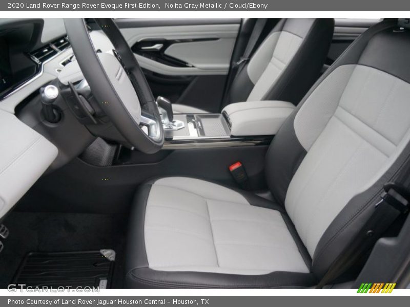 Front Seat of 2020 Range Rover Evoque First Edition