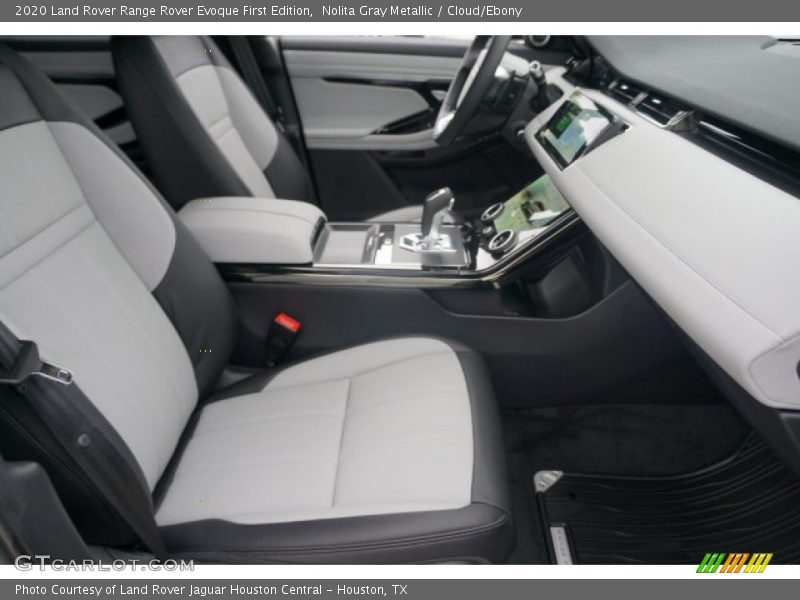 Front Seat of 2020 Range Rover Evoque First Edition