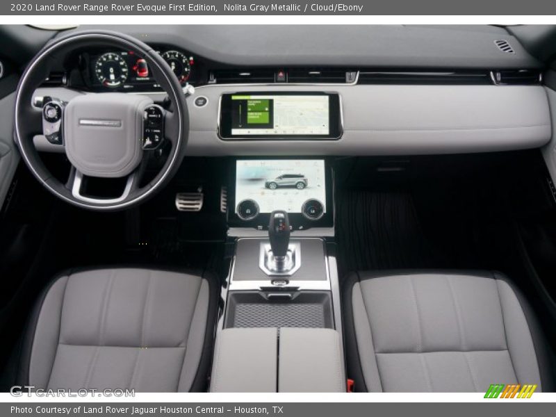 Dashboard of 2020 Range Rover Evoque First Edition