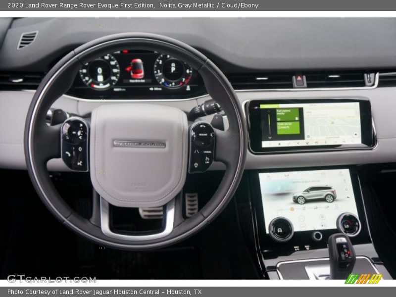 Dashboard of 2020 Range Rover Evoque First Edition