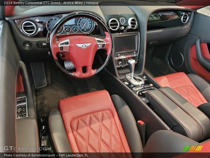 Arctica White / Hotspur 2014 Bentley Continental GTC Speed