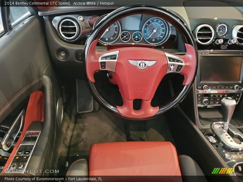 Arctica White / Hotspur 2014 Bentley Continental GTC Speed