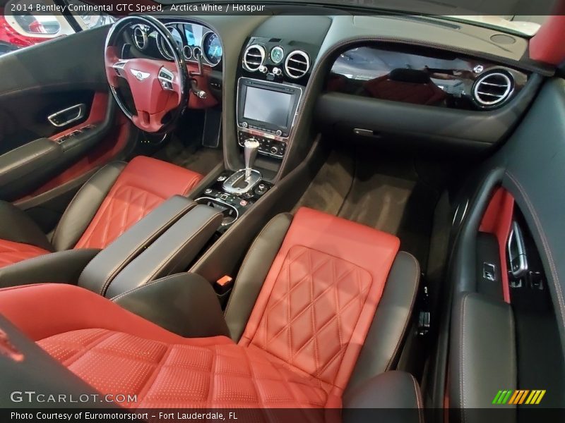 Arctica White / Hotspur 2014 Bentley Continental GTC Speed