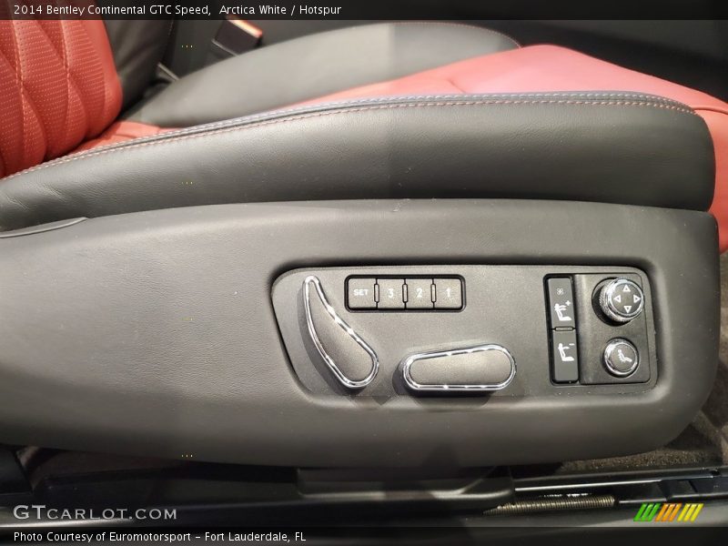 Arctica White / Hotspur 2014 Bentley Continental GTC Speed