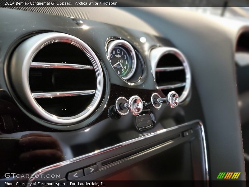 Arctica White / Hotspur 2014 Bentley Continental GTC Speed