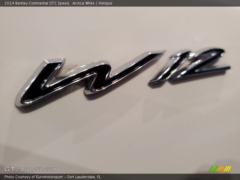 Arctica White / Hotspur 2014 Bentley Continental GTC Speed