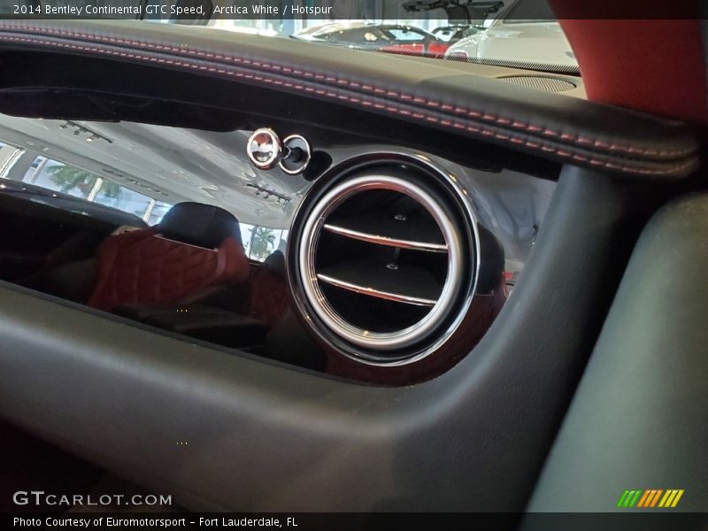 Arctica White / Hotspur 2014 Bentley Continental GTC Speed
