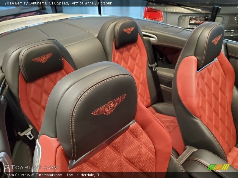 Arctica White / Hotspur 2014 Bentley Continental GTC Speed