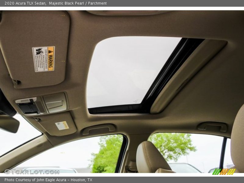 Sunroof of 2020 TLX Sedan