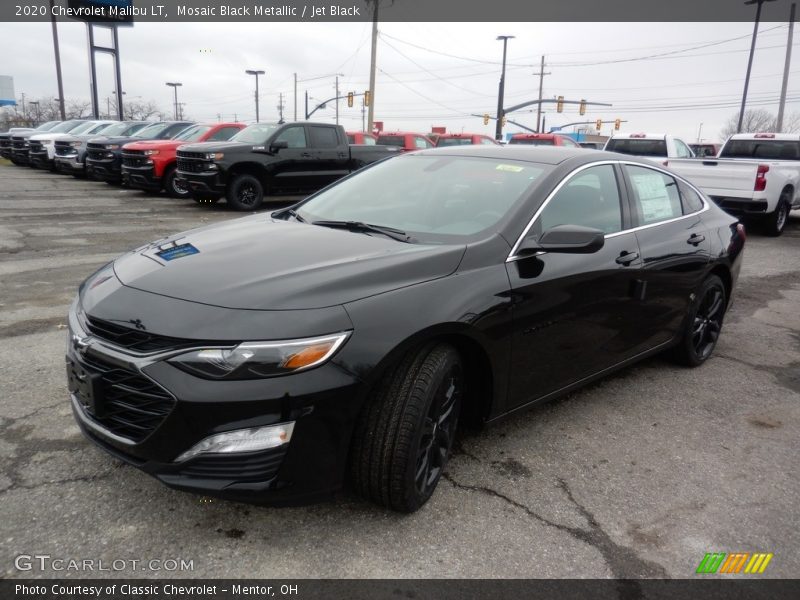 Mosaic Black Metallic / Jet Black 2020 Chevrolet Malibu LT