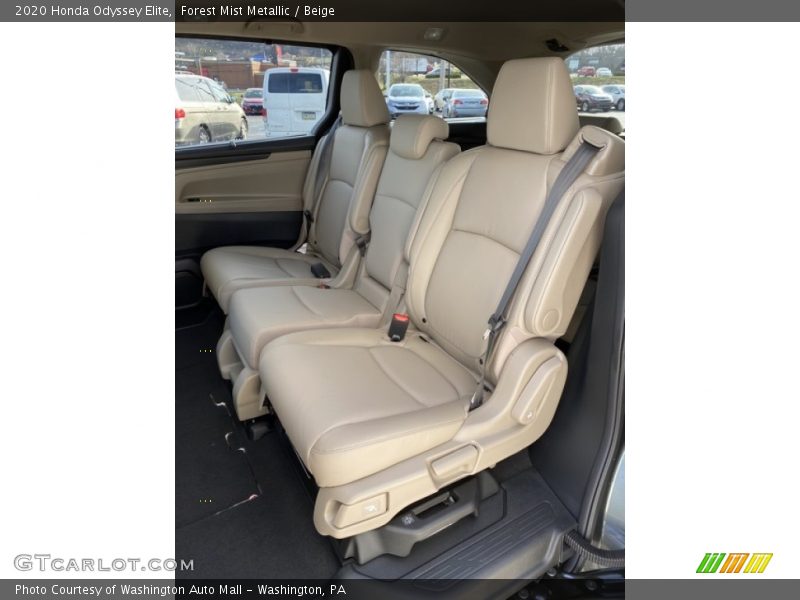 Forest Mist Metallic / Beige 2020 Honda Odyssey Elite