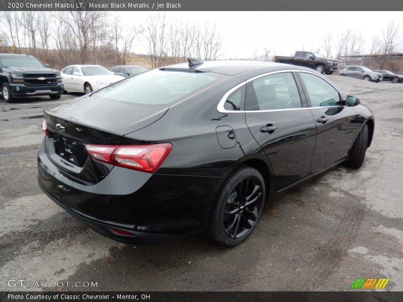 Mosaic Black Metallic / Jet Black 2020 Chevrolet Malibu LT