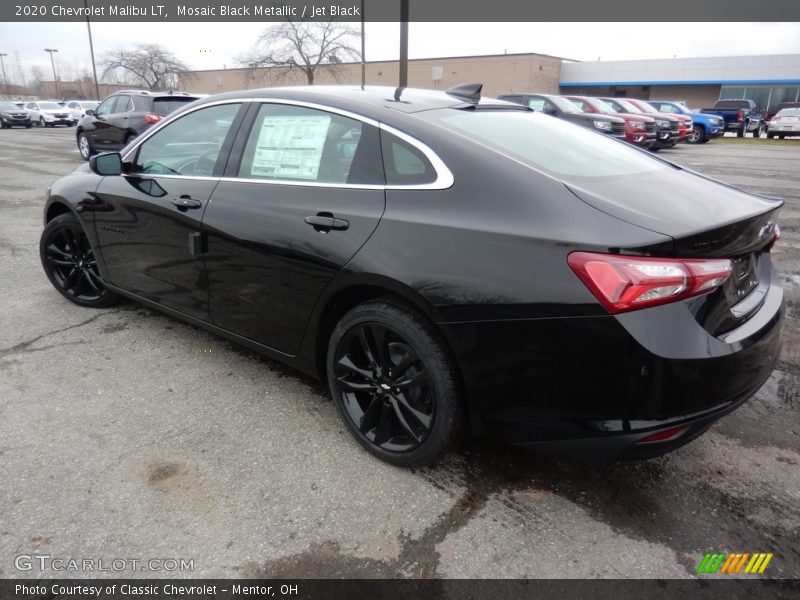 Mosaic Black Metallic / Jet Black 2020 Chevrolet Malibu LT