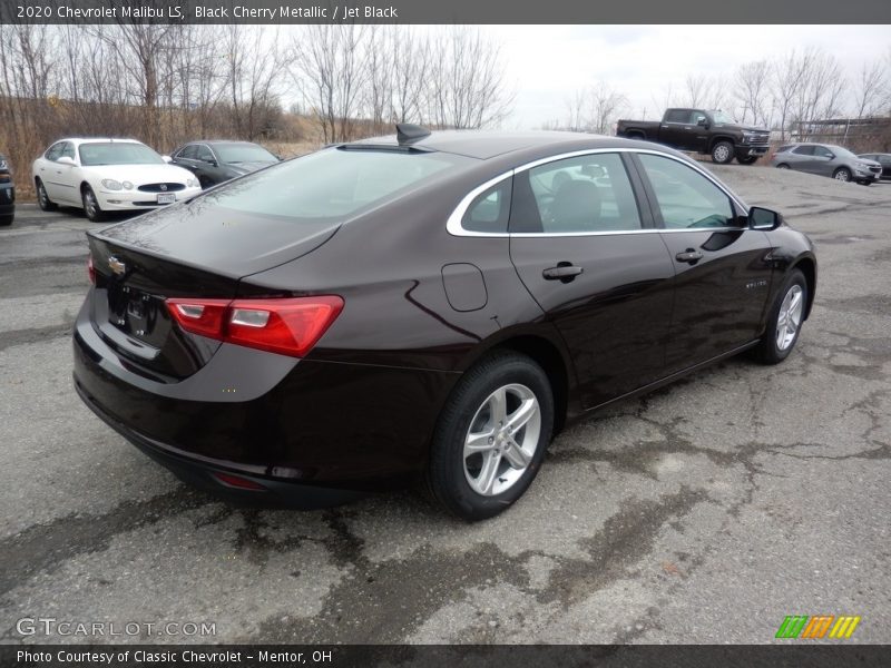 Black Cherry Metallic / Jet Black 2020 Chevrolet Malibu LS