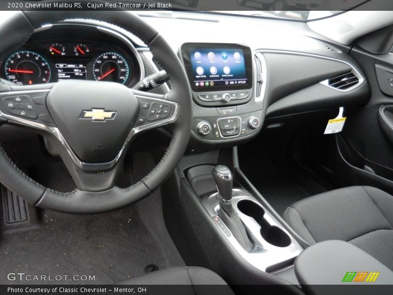 Cajun Red Tintcoat / Jet Black 2020 Chevrolet Malibu RS
