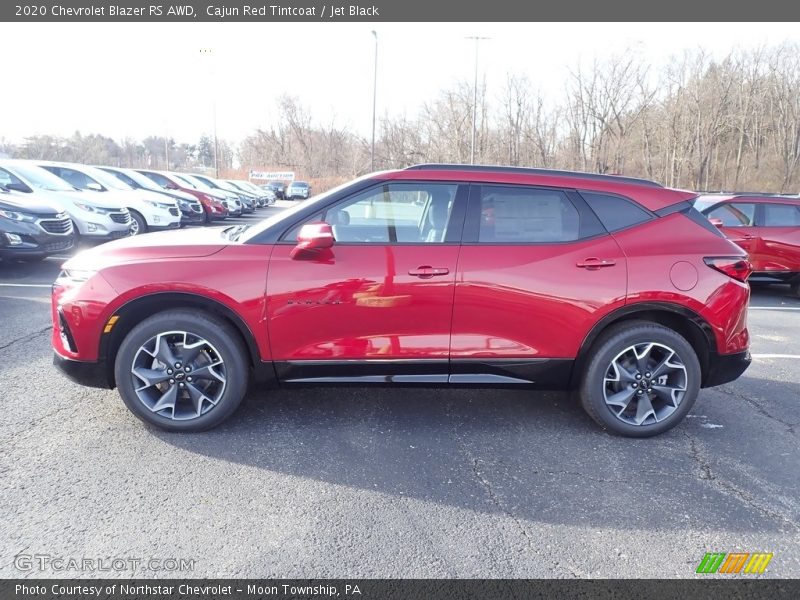 Cajun Red Tintcoat / Jet Black 2020 Chevrolet Blazer RS AWD