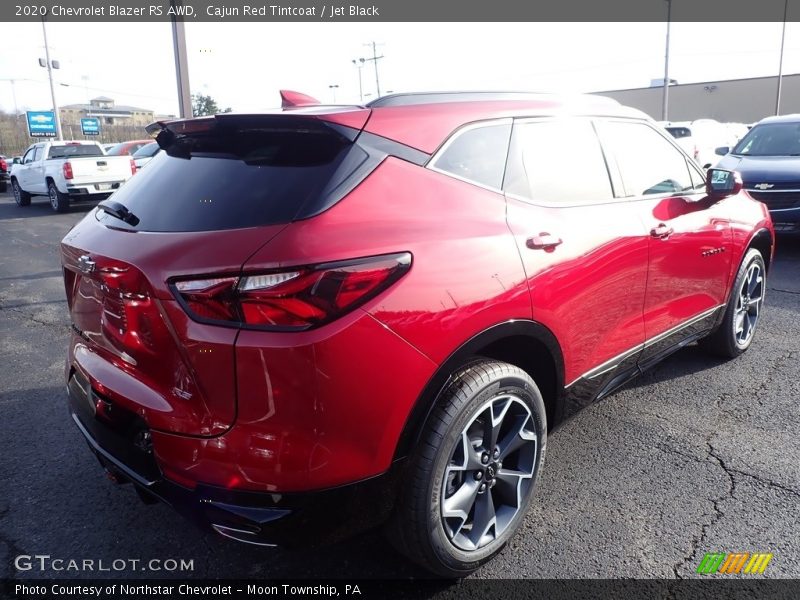 Cajun Red Tintcoat / Jet Black 2020 Chevrolet Blazer RS AWD
