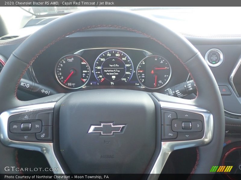 Cajun Red Tintcoat / Jet Black 2020 Chevrolet Blazer RS AWD