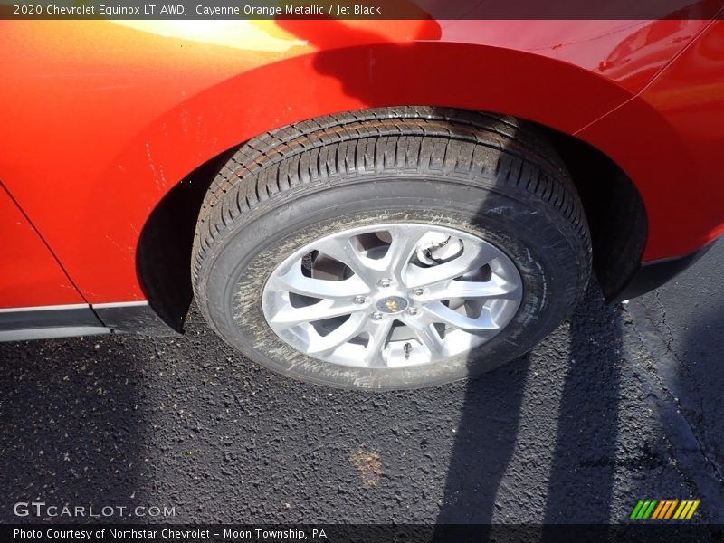 Cayenne Orange Metallic / Jet Black 2020 Chevrolet Equinox LT AWD