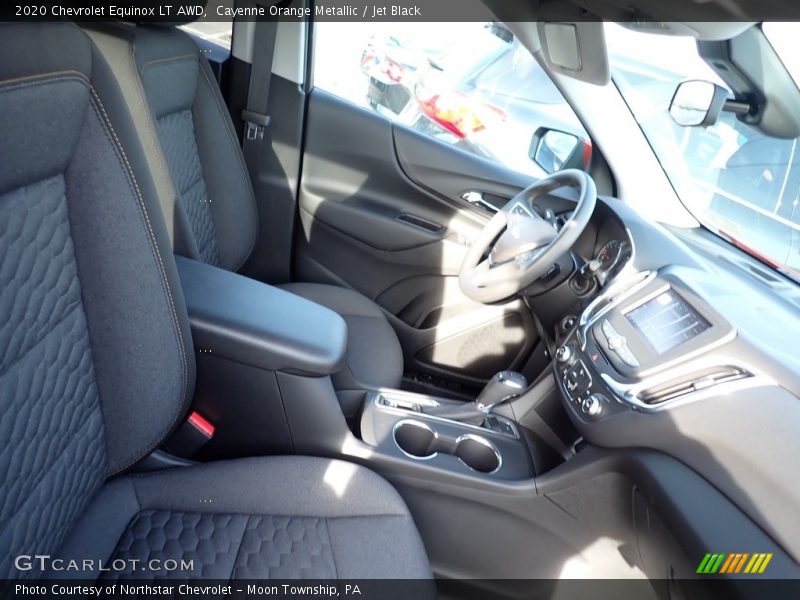 Cayenne Orange Metallic / Jet Black 2020 Chevrolet Equinox LT AWD