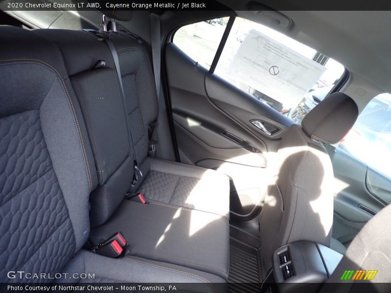 Cayenne Orange Metallic / Jet Black 2020 Chevrolet Equinox LT AWD