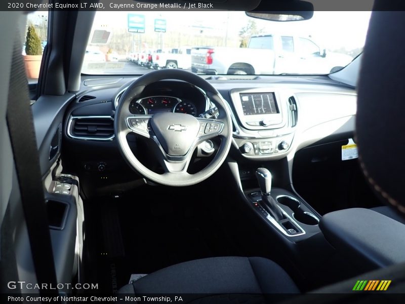 Cayenne Orange Metallic / Jet Black 2020 Chevrolet Equinox LT AWD