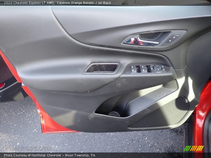 Cayenne Orange Metallic / Jet Black 2020 Chevrolet Equinox LT AWD