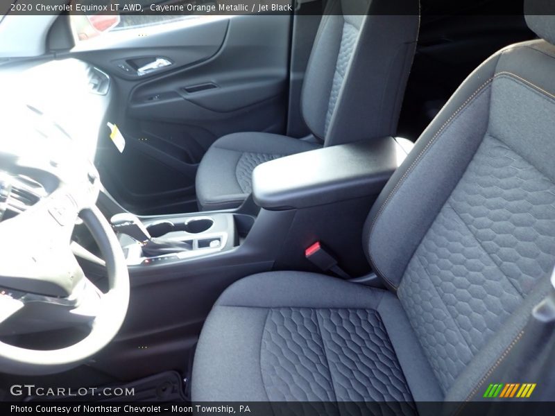 Cayenne Orange Metallic / Jet Black 2020 Chevrolet Equinox LT AWD