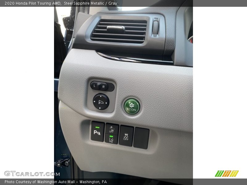 Steel Sapphire Metallic / Gray 2020 Honda Pilot Touring AWD