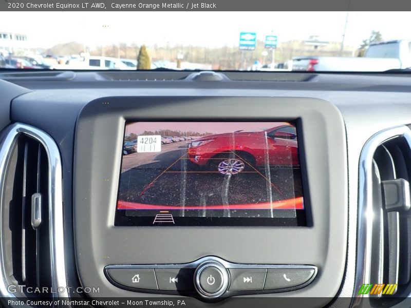 Cayenne Orange Metallic / Jet Black 2020 Chevrolet Equinox LT AWD