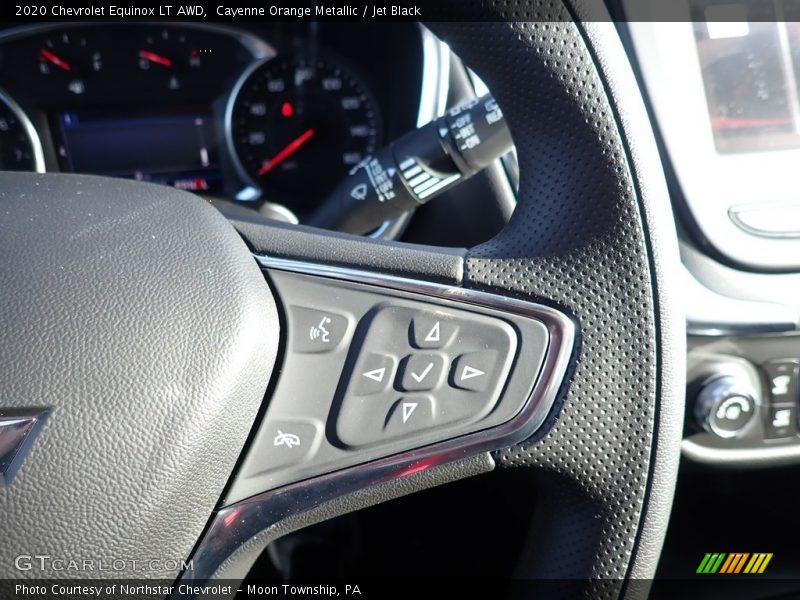 Cayenne Orange Metallic / Jet Black 2020 Chevrolet Equinox LT AWD