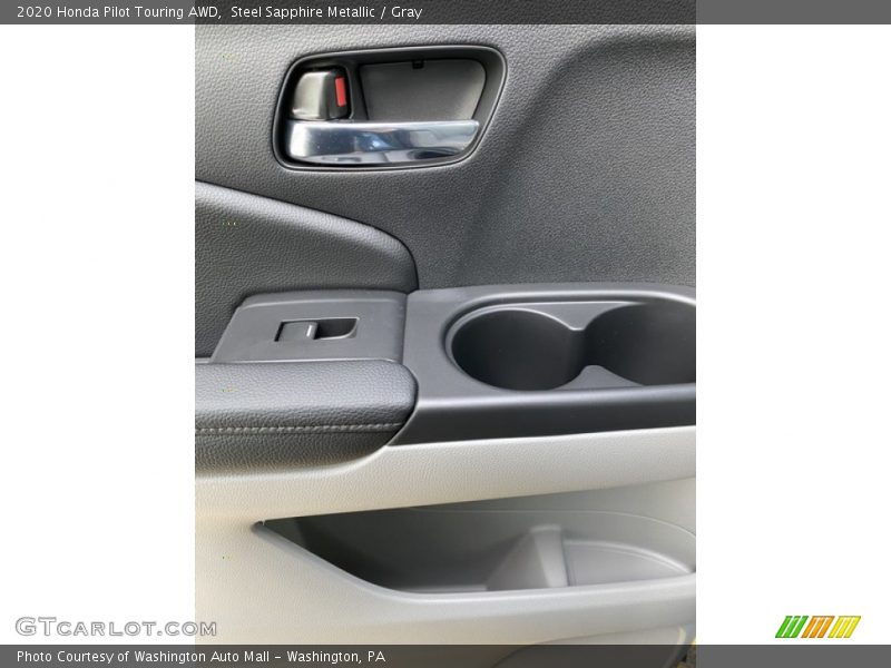 Steel Sapphire Metallic / Gray 2020 Honda Pilot Touring AWD