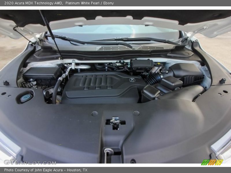 Platinum White Pearl / Ebony 2020 Acura MDX Technology AWD