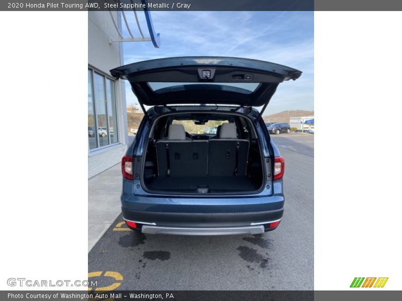 Steel Sapphire Metallic / Gray 2020 Honda Pilot Touring AWD