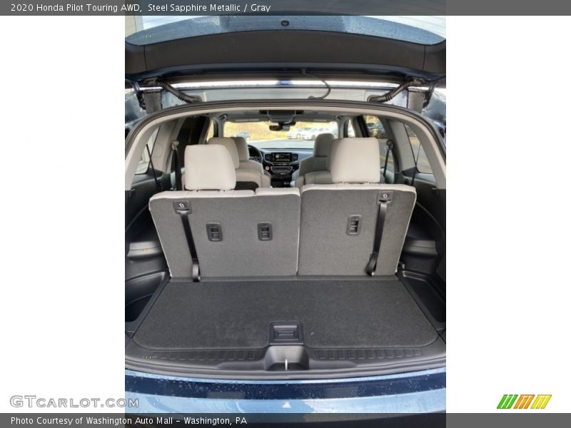 Steel Sapphire Metallic / Gray 2020 Honda Pilot Touring AWD