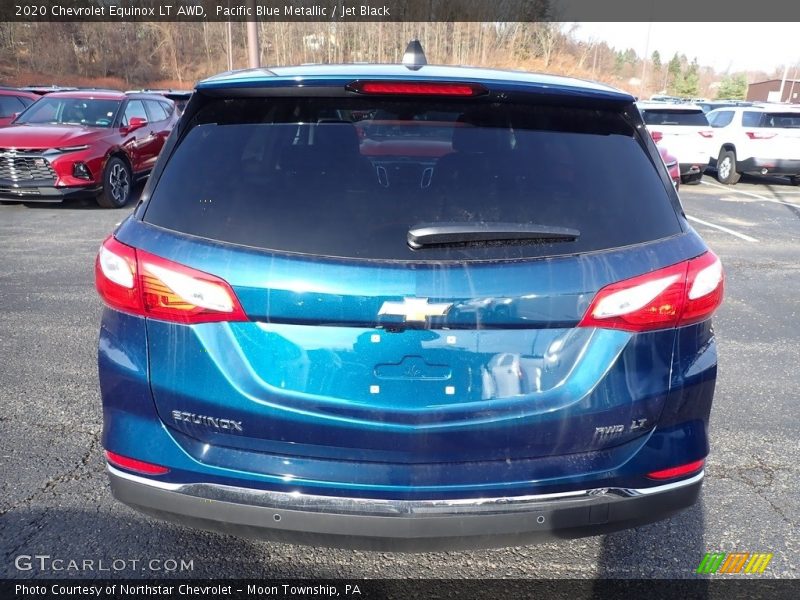 Pacific Blue Metallic / Jet Black 2020 Chevrolet Equinox LT AWD