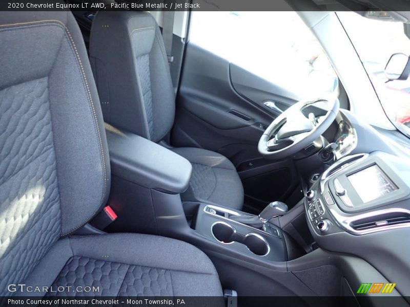 Pacific Blue Metallic / Jet Black 2020 Chevrolet Equinox LT AWD