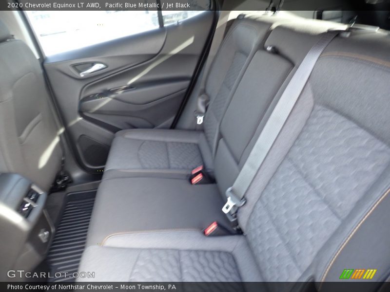 Pacific Blue Metallic / Jet Black 2020 Chevrolet Equinox LT AWD