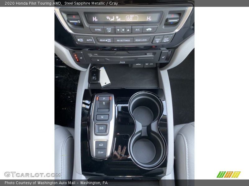 Steel Sapphire Metallic / Gray 2020 Honda Pilot Touring AWD