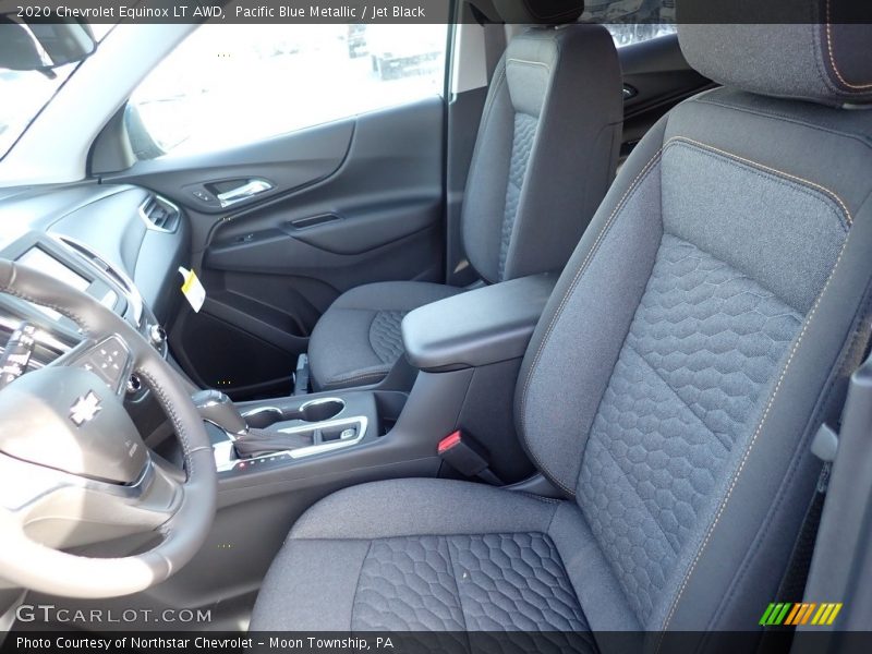 Pacific Blue Metallic / Jet Black 2020 Chevrolet Equinox LT AWD