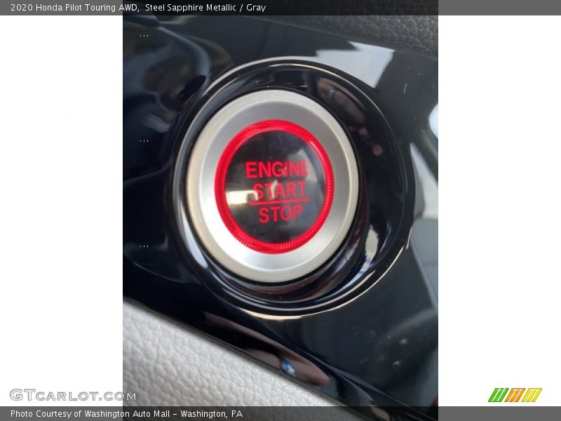 Steel Sapphire Metallic / Gray 2020 Honda Pilot Touring AWD