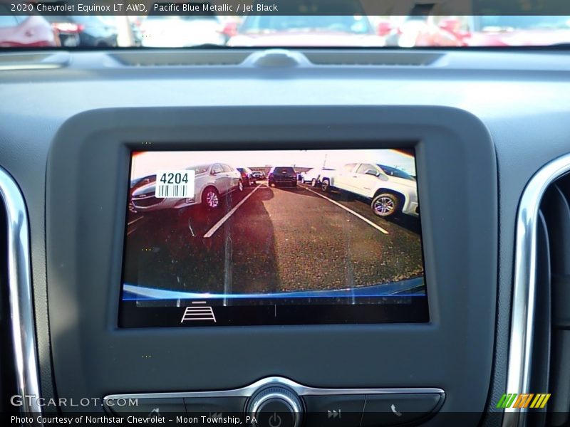 Pacific Blue Metallic / Jet Black 2020 Chevrolet Equinox LT AWD