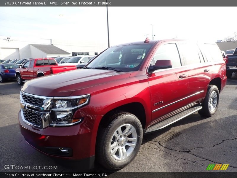 Siren Red Tintcoat / Jet Black 2020 Chevrolet Tahoe LT 4WD