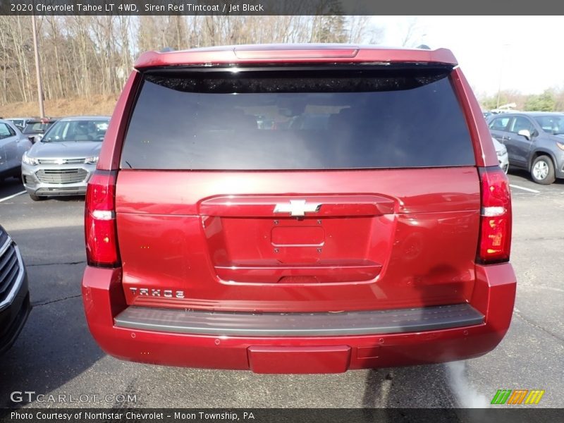 Siren Red Tintcoat / Jet Black 2020 Chevrolet Tahoe LT 4WD