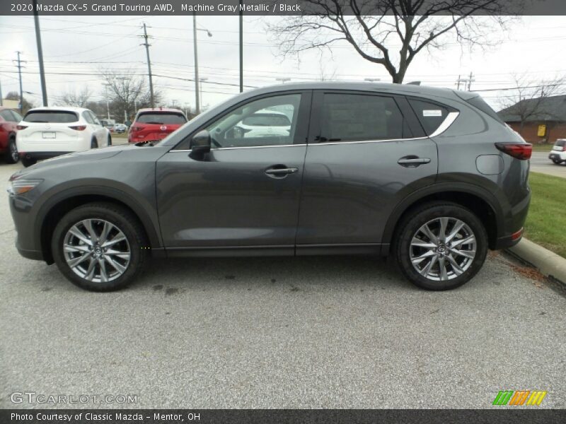 Machine Gray Metallic / Black 2020 Mazda CX-5 Grand Touring AWD