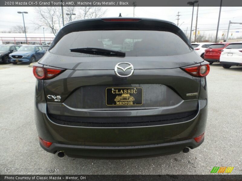 Machine Gray Metallic / Black 2020 Mazda CX-5 Grand Touring AWD