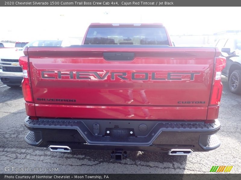 Cajun Red Tintcoat / Jet Black 2020 Chevrolet Silverado 1500 Custom Trail Boss Crew Cab 4x4